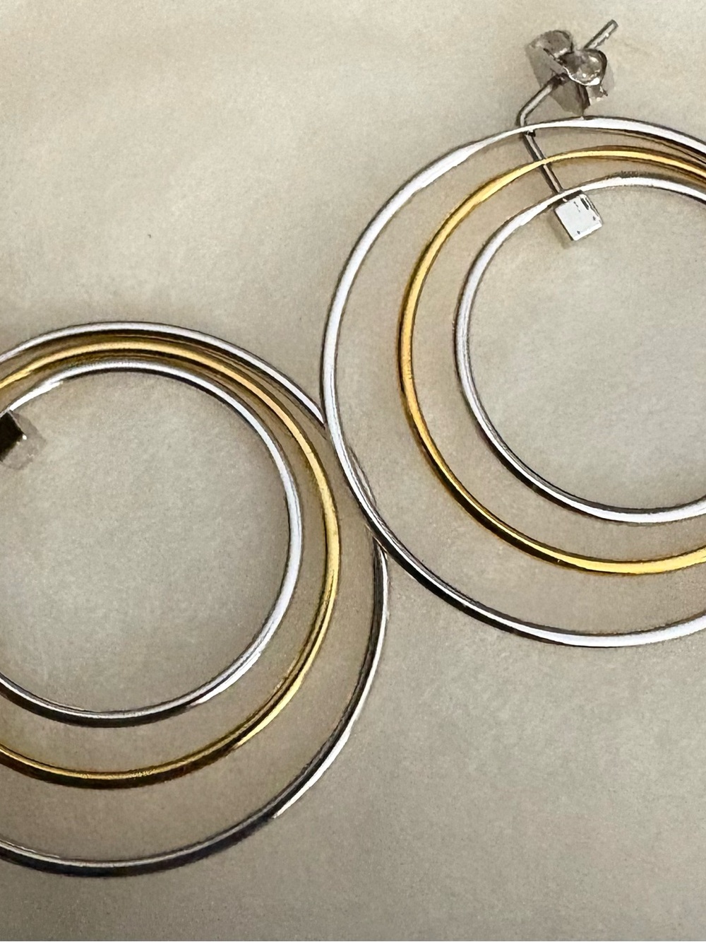 Vintage Avon 1979 Loop-a-Hoop Convertible Pierced Earrings NOS
